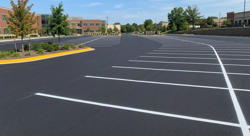 Asphalt Painting in Roswell, GA