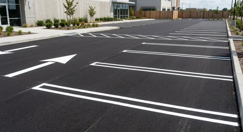 Asphalt Painting in Alpharetta, GA