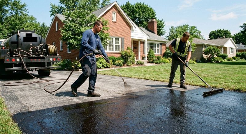 Asphalt Recoating in Columbus, OH