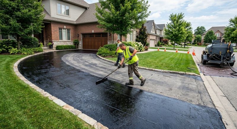 Blacktop Sealcoating in Columbus, OH