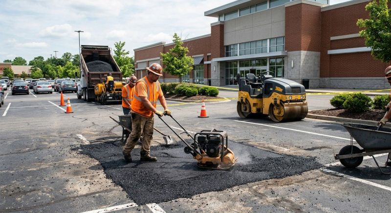 Church Parking Lot Repair in Hilton Head Island, SC