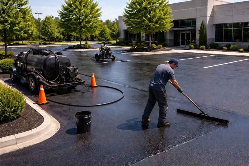 Commercial Asphalt Sealing in Fort Collins, CO