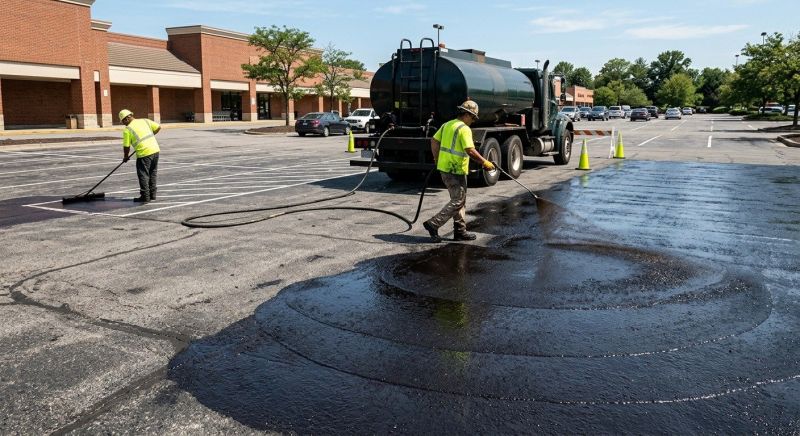 Commercial Asphalt Sealing in Sarasota, FL