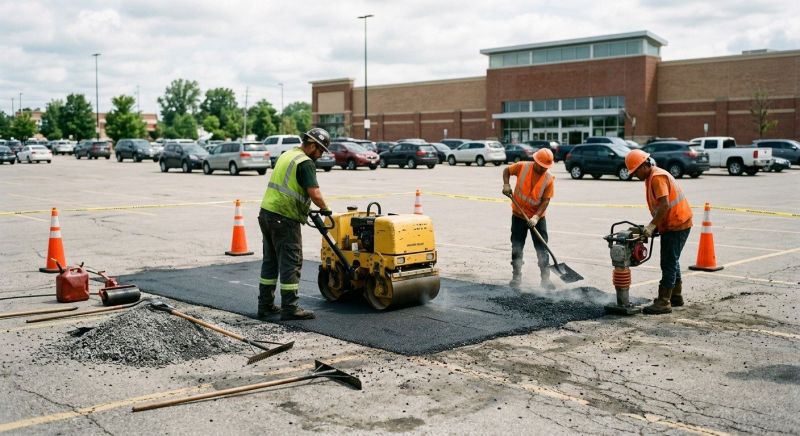 Commercial Pavement Repair in Palm Springs, CA