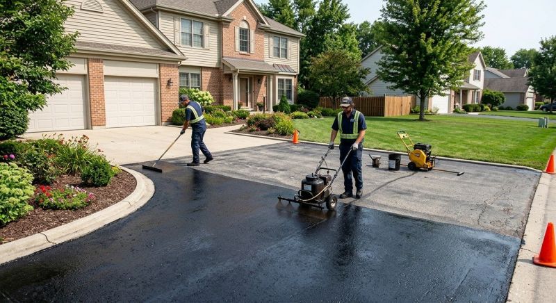 Driveway Sealcoating in Denver, CO