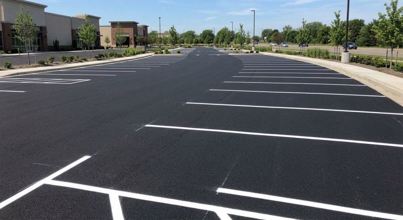 Parking Garage Striping in Lawrenceville, GA