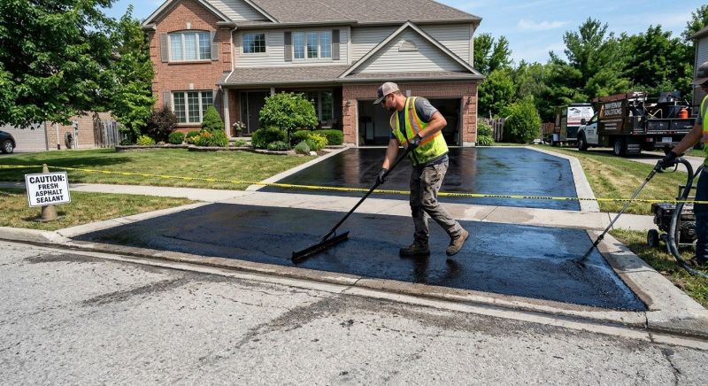 Residential Driveway Sealcoating in Fort Collins, CO
