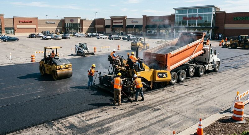 Asphalt Parking Lot Paving in Hilton Head Island, SC