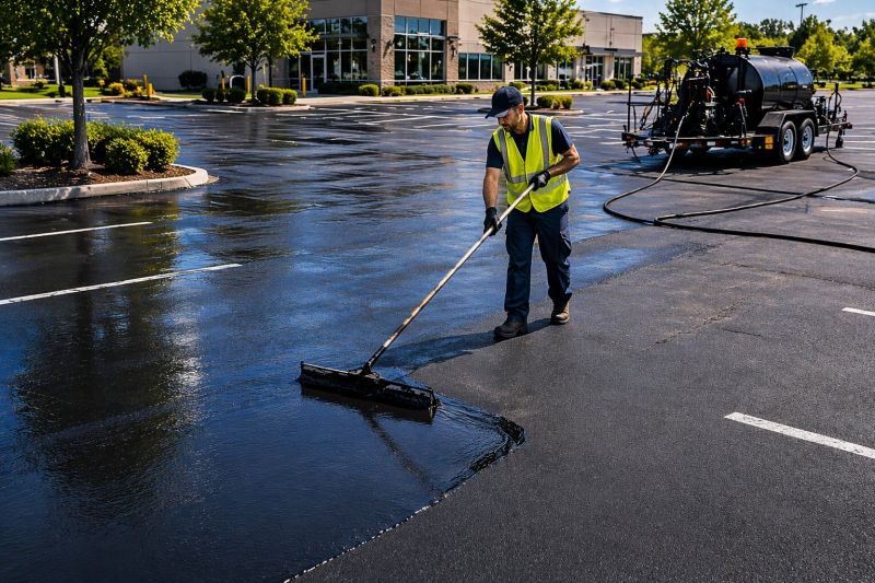 Asphalt Parking Lot Sealing in Columbus, OH
