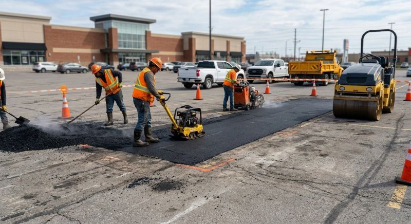 Commercial Pavement Repair in Little Rock, AR